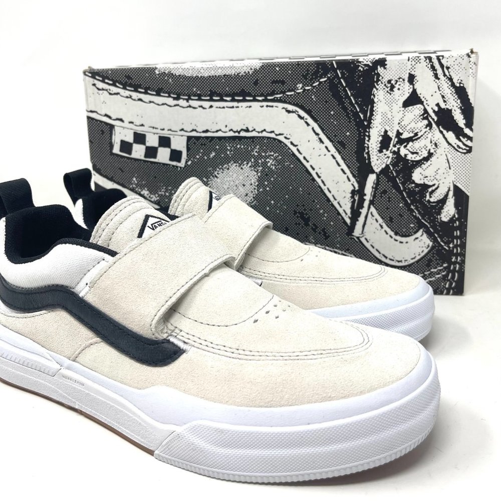 Vans Kyle 2 Shoes Men's Skate Casual Black White Low Top Size Suede VN0A5JIDYB2 - Picture 9 of 13